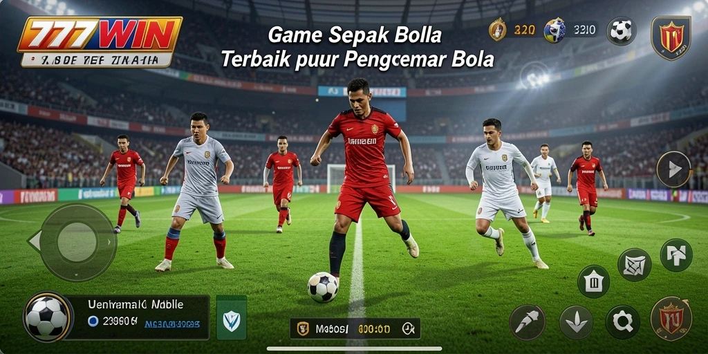 Gameplay 777WIN yang seru dalam dunia sepak bola.