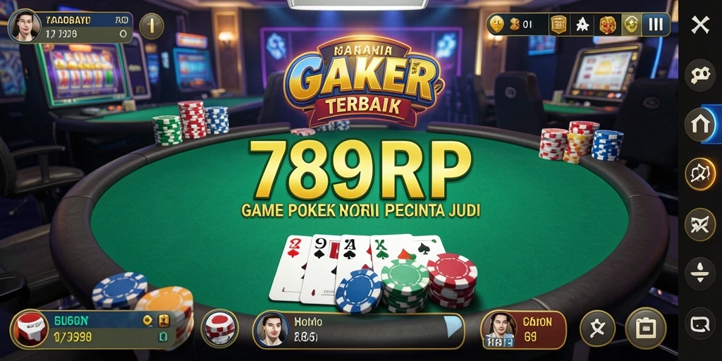 Tampilan gameplay Poker yang seru di 789RP.