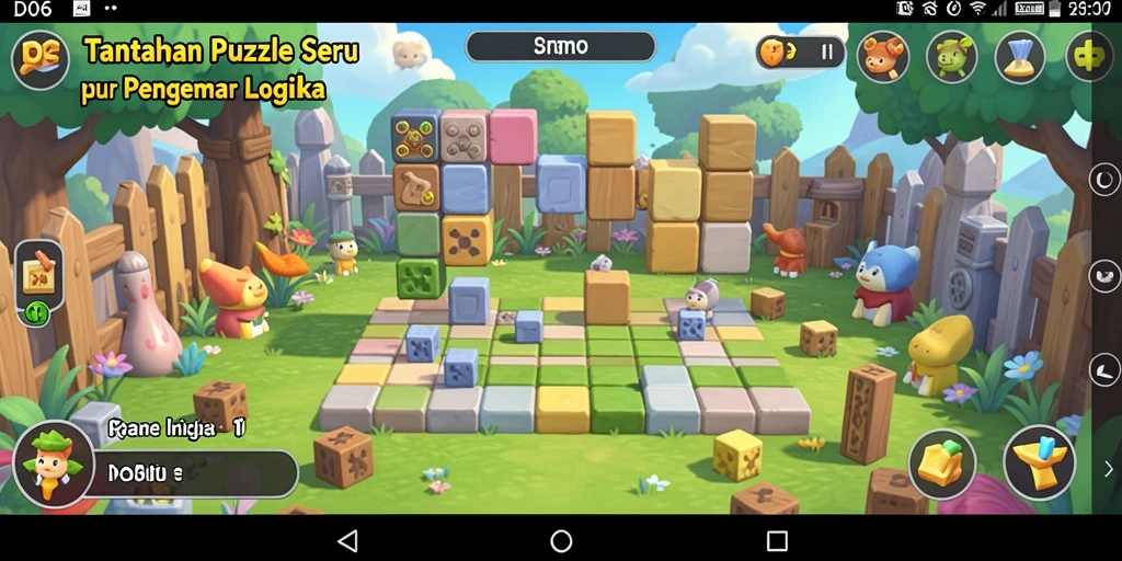Tampilan gameplay D06 yang menampilkan teka-teki menarik dan tantangan seru.