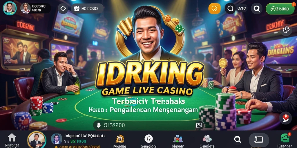 Gameplay Live Casino yang mendebarkan dan interaktif.