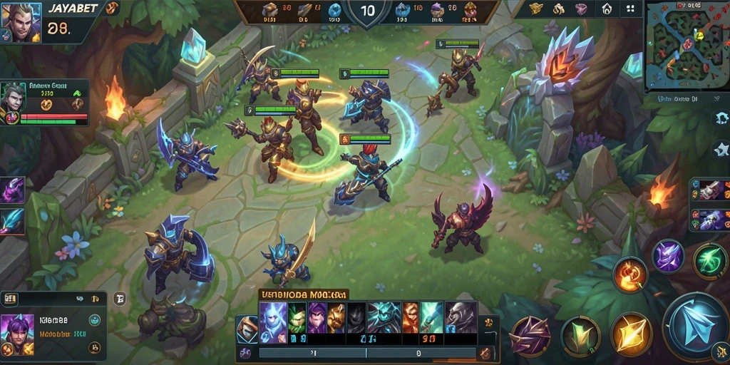Tampilan gameplay JAYABET yang mendebarkan dan penuh aksi.