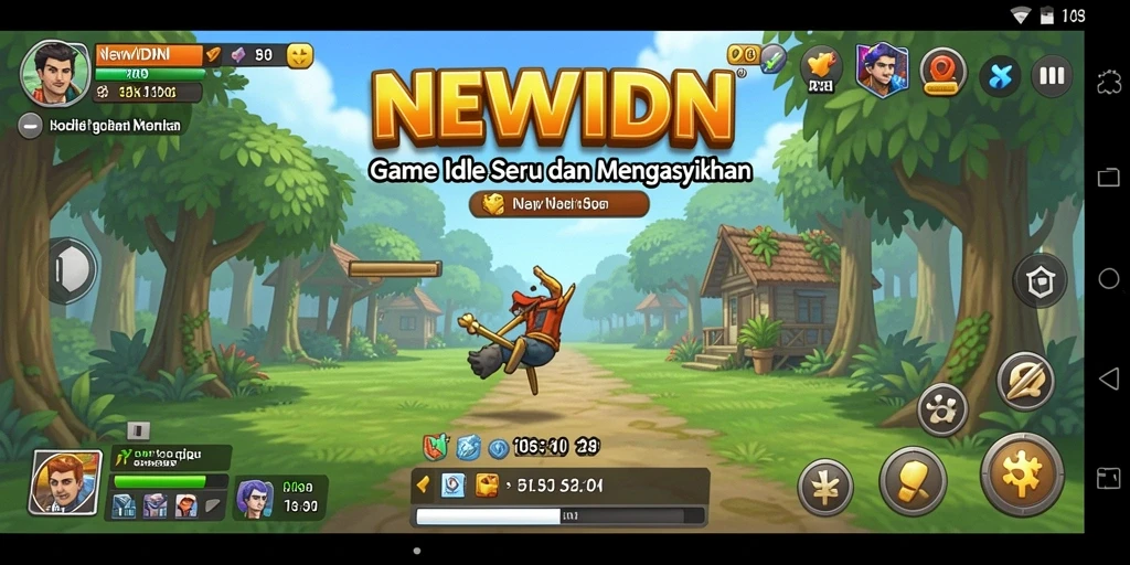 Tampilan gameplay <strong>NEWIDN</strong> yang menarik dan seru.