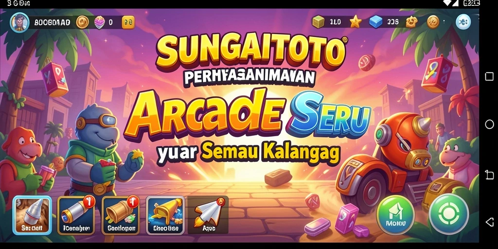 Tampilan gameplay seru dari SUNGAITOTO dengan grafis memukau.