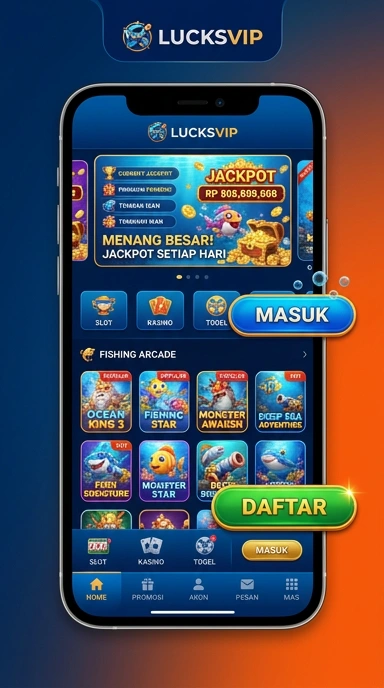 Fitur unggulan lucksvip memudahkan pencarian aplikasi.